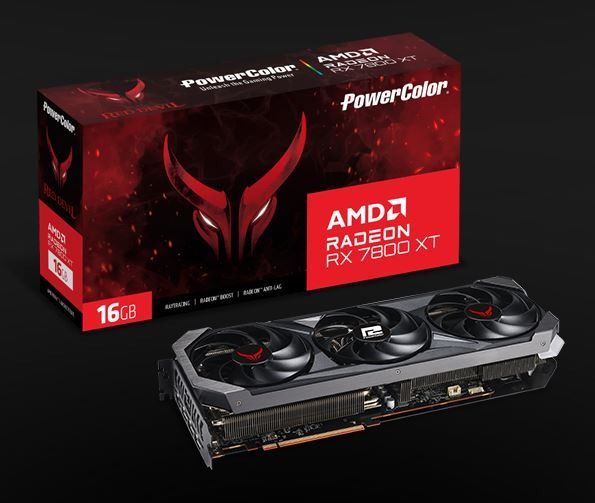 Red online devil powercolor