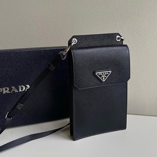 Prada Saffiano Leather Monochrome Bag, Women's Fashion, Bags & Wallets,  Purses & Pouches on Carousell