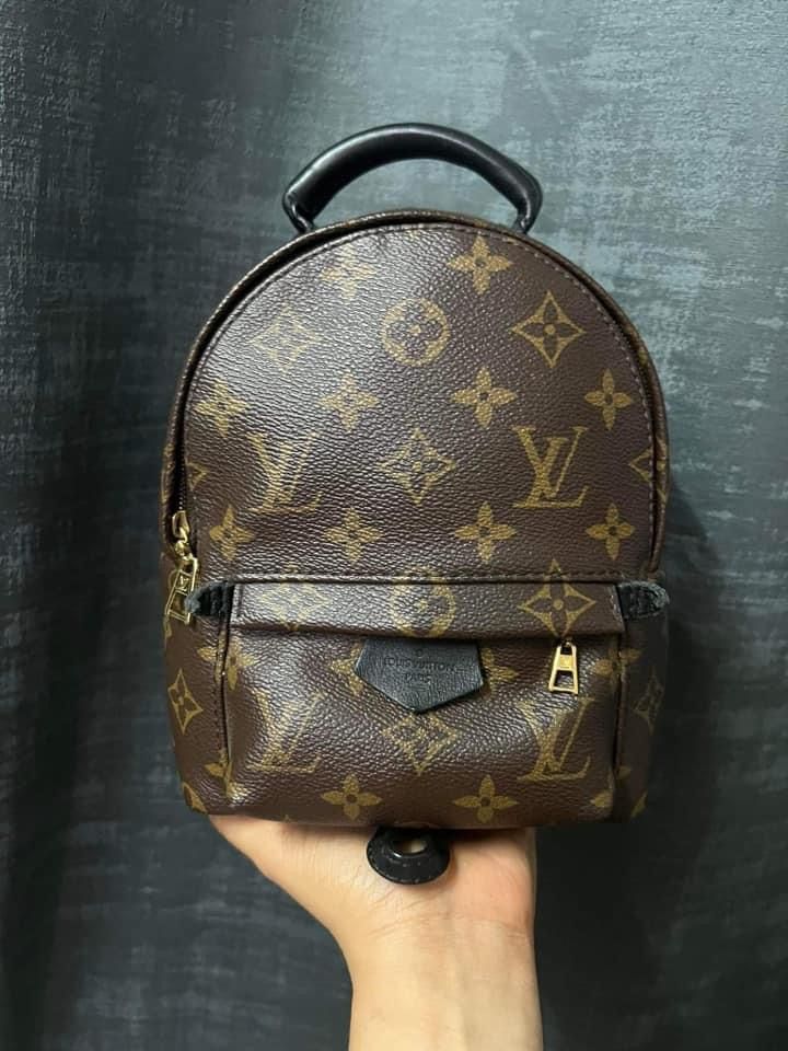 Louis Vuitton Palm Springs Backpack Mini Monogram Reverse Canvas, Luxury,  Bags & Wallets on Carousell