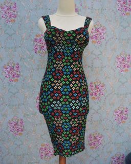 Printed Bodycon Dress