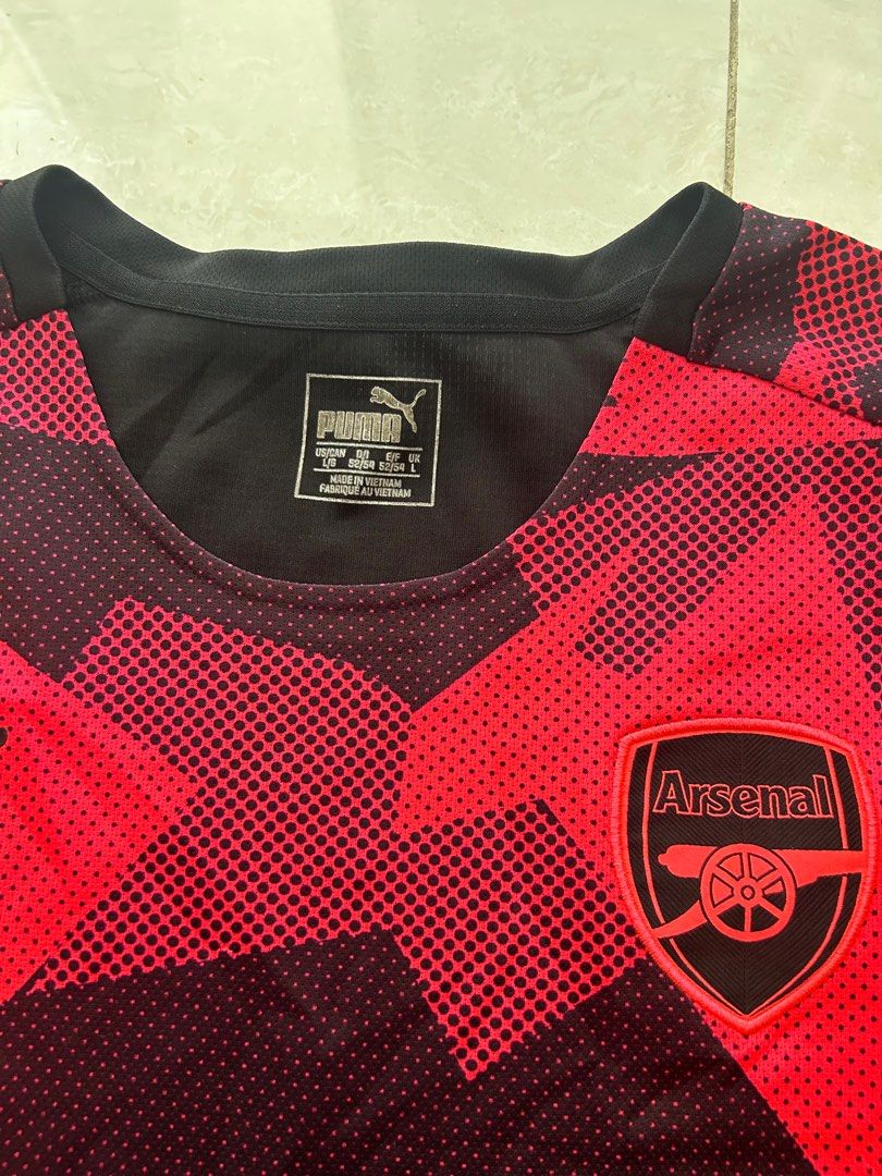 arsenal pink shirt