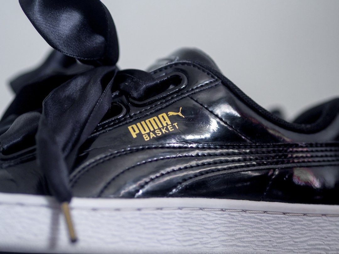 Puma basket heart pattern sales