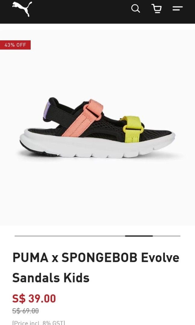 Puma shoes sandals sale