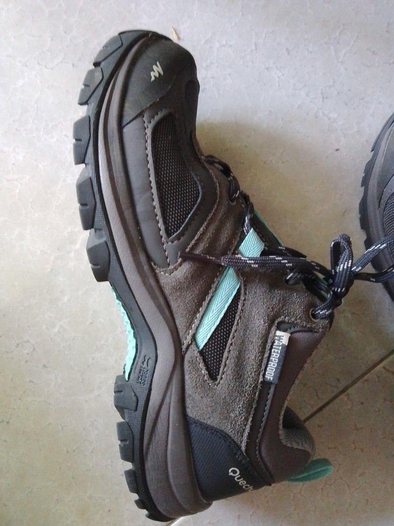 Quechua mh100 waterproof men's hiking shoes store