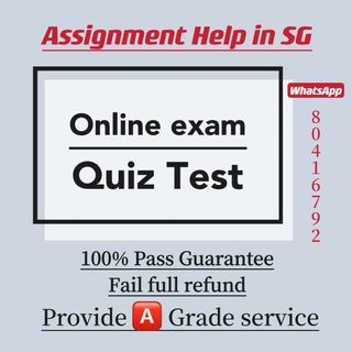 Quiz/ Test / Online exam / Ghostwriting/ Assignment Help/ Essay / Business / Law / Nursing / Statistic / Economic / Finance / Dissertation / Thesis Coursework / Writing service / Report Writing/ MBA / Math / Engineering / Coding / Case Study