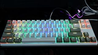 RAKK Pluma Wireless Mechanical Keyboard (Blue Keys)