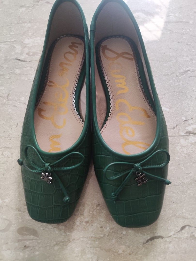Sam edelman new arrivals green flats