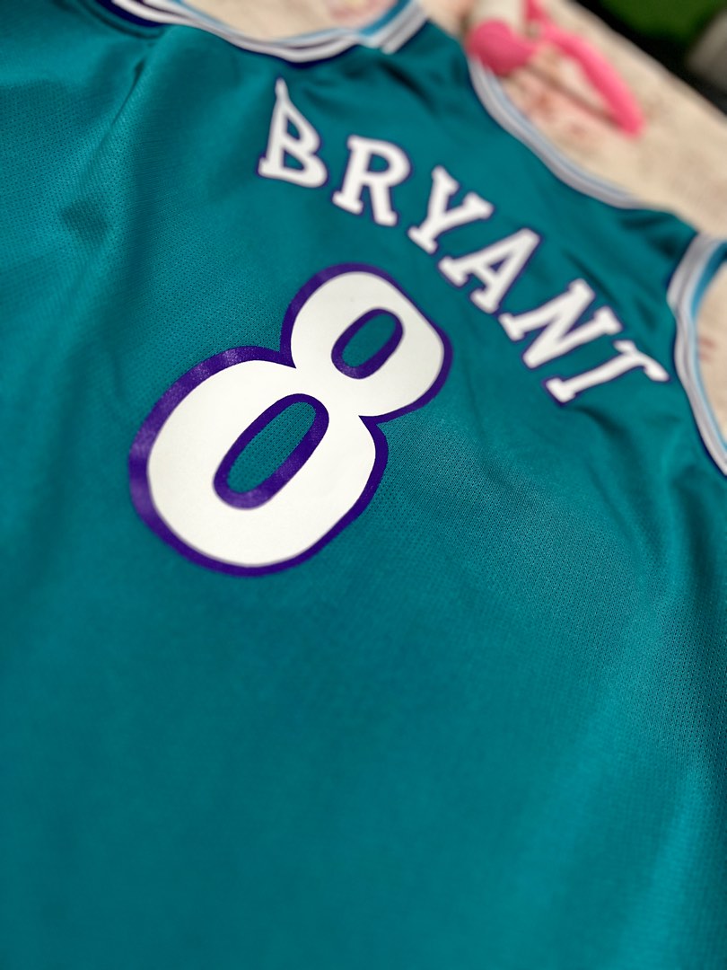 Rare Kobe Bryant Jersey Charlotte Hornets Custom by Champion Union