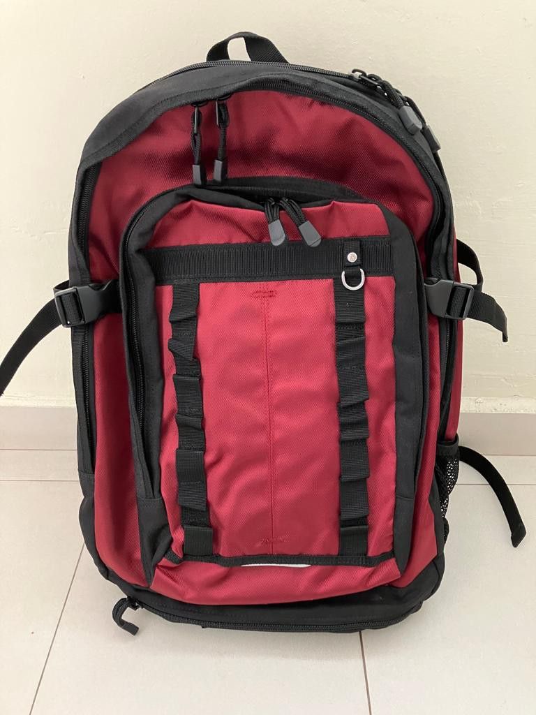 Red backpack for sale Men s Fashion Bags Backpacks on Carousell