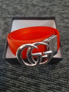 Red Gucci Belt