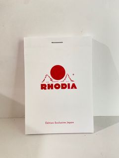 Rhodia Notepad No 12 Japan Exclusive