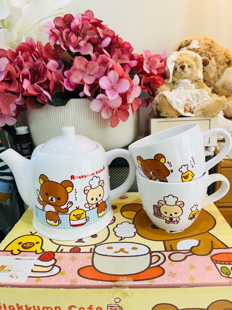 Rilakkuma teapot set