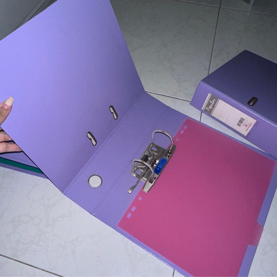 Ring files with lever arch, Hobbies & Toys, Stationery & Craft ...