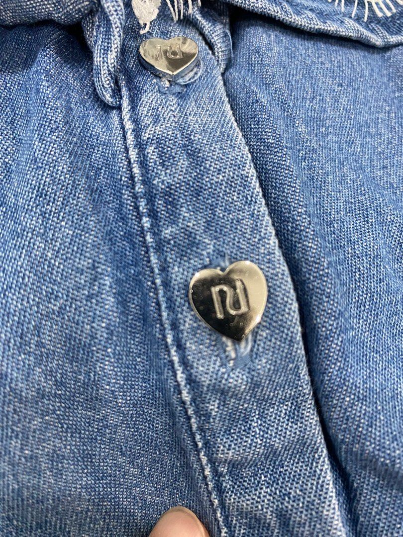 River Island Baby Jacket Top Denim 9 12m Babies Kids Babies