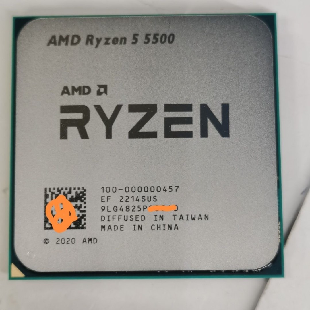 Ryzen 5500, Computers & Tech, Parts & Accessories, Computer Parts on ...