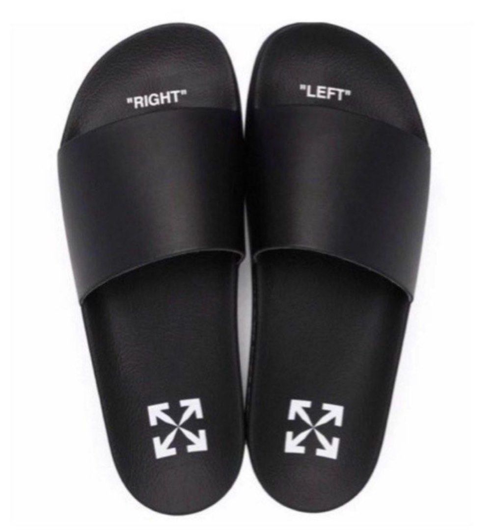 SALE AUTHENTIC OFF WHITE INDUSTRIAL SLIDES UNISEX