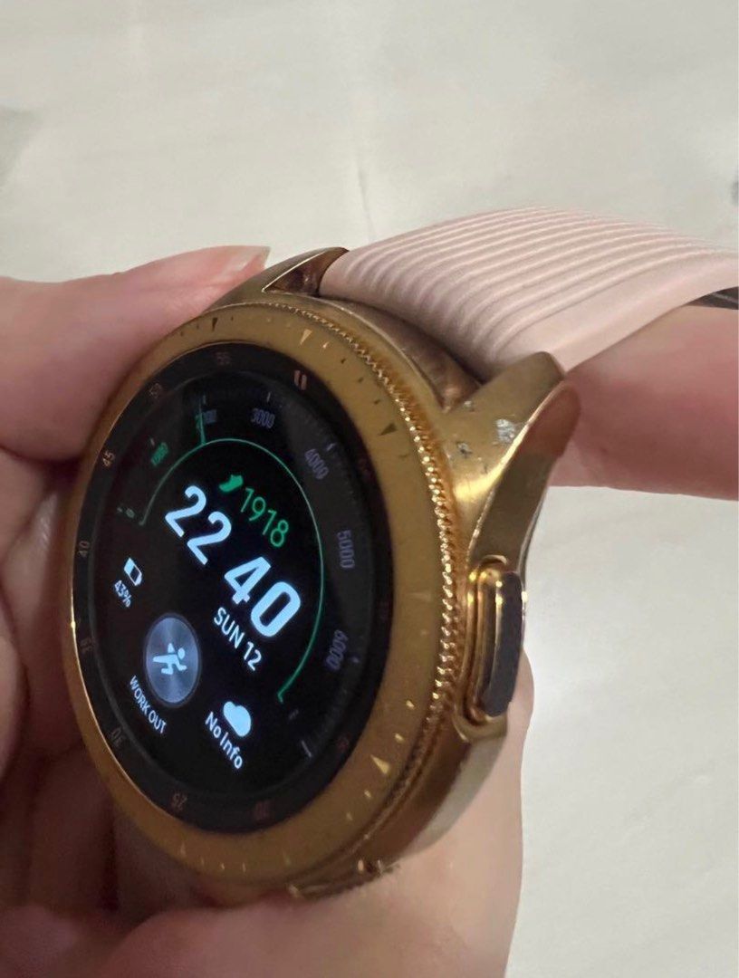 Samsung galaxy watch on sale active 42mm rose gold