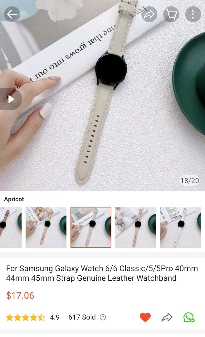 Genuine samsung galaxy watch strap cheap
