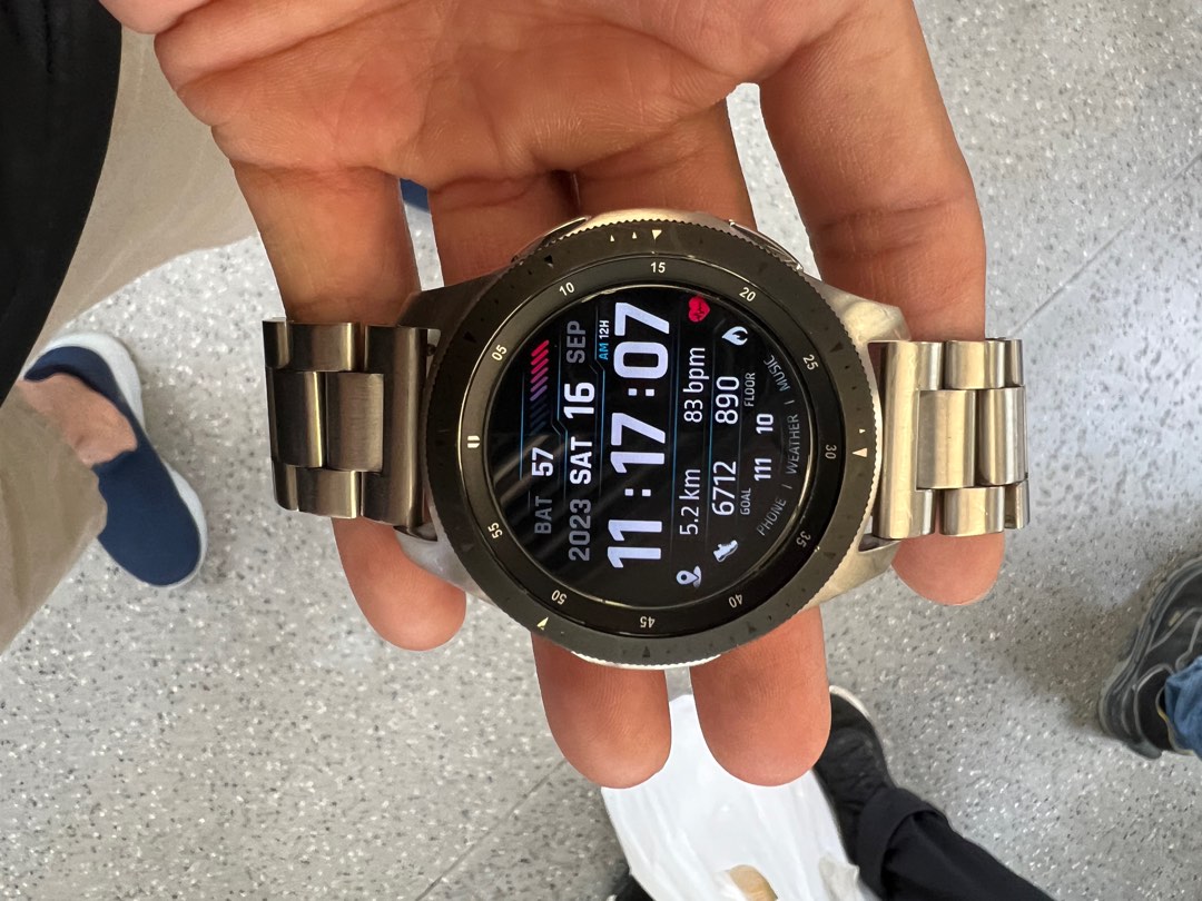 Galaxy smart watch 46mm sales