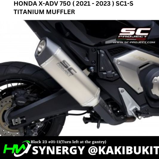SC PROJECT EXHAUST FOR HONDA, KAWASAKI,KTM SERIES, Motorcycles