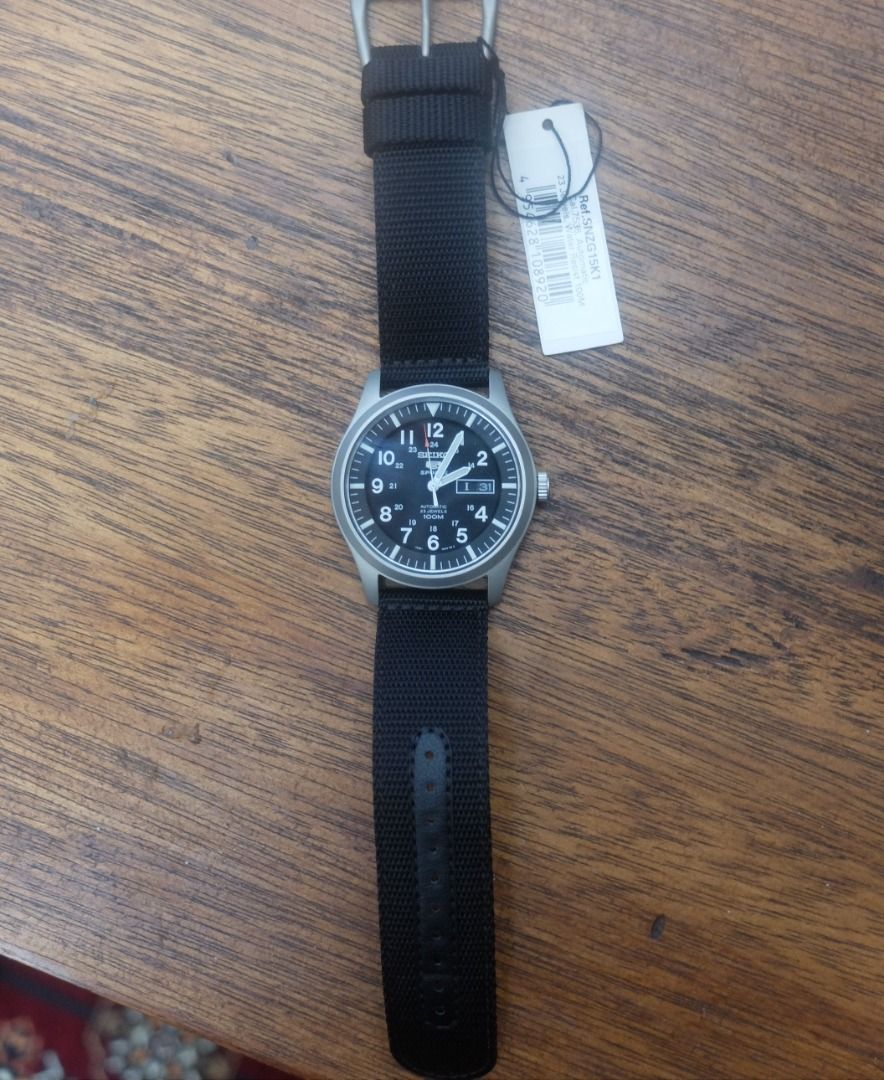 Seiko snzg15 deals nato strap