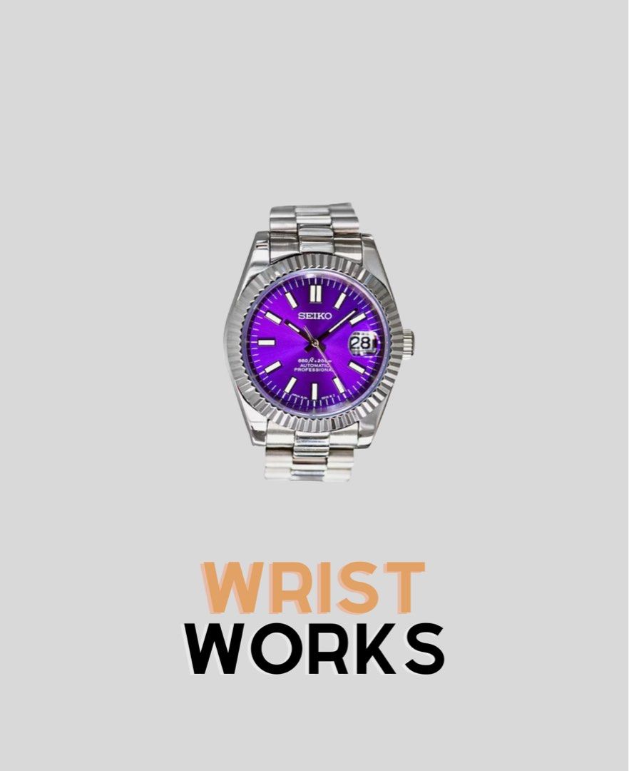 Purple seiko deals