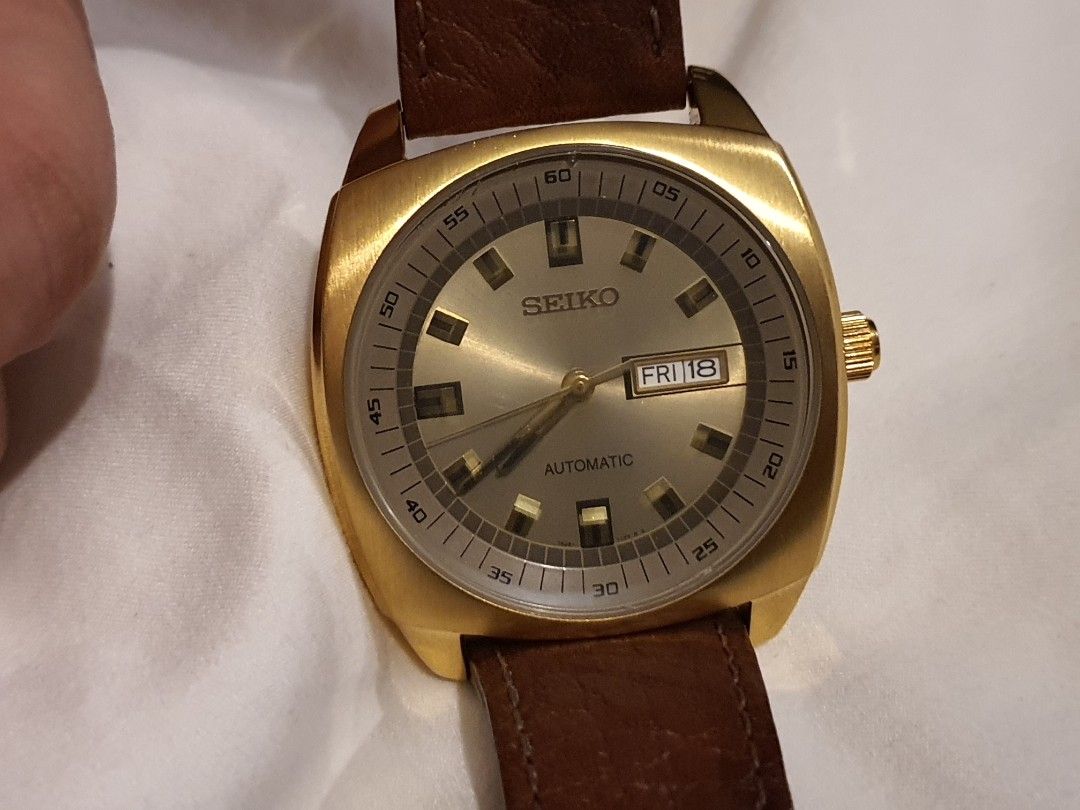 Seiko recraft 2025 gold