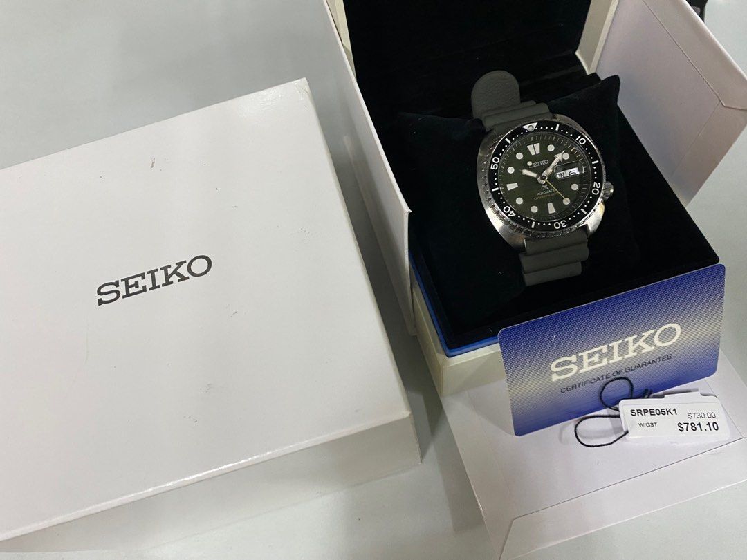 Seiko Watch King Turtle Grenade SRPE05K Men s Fashion
