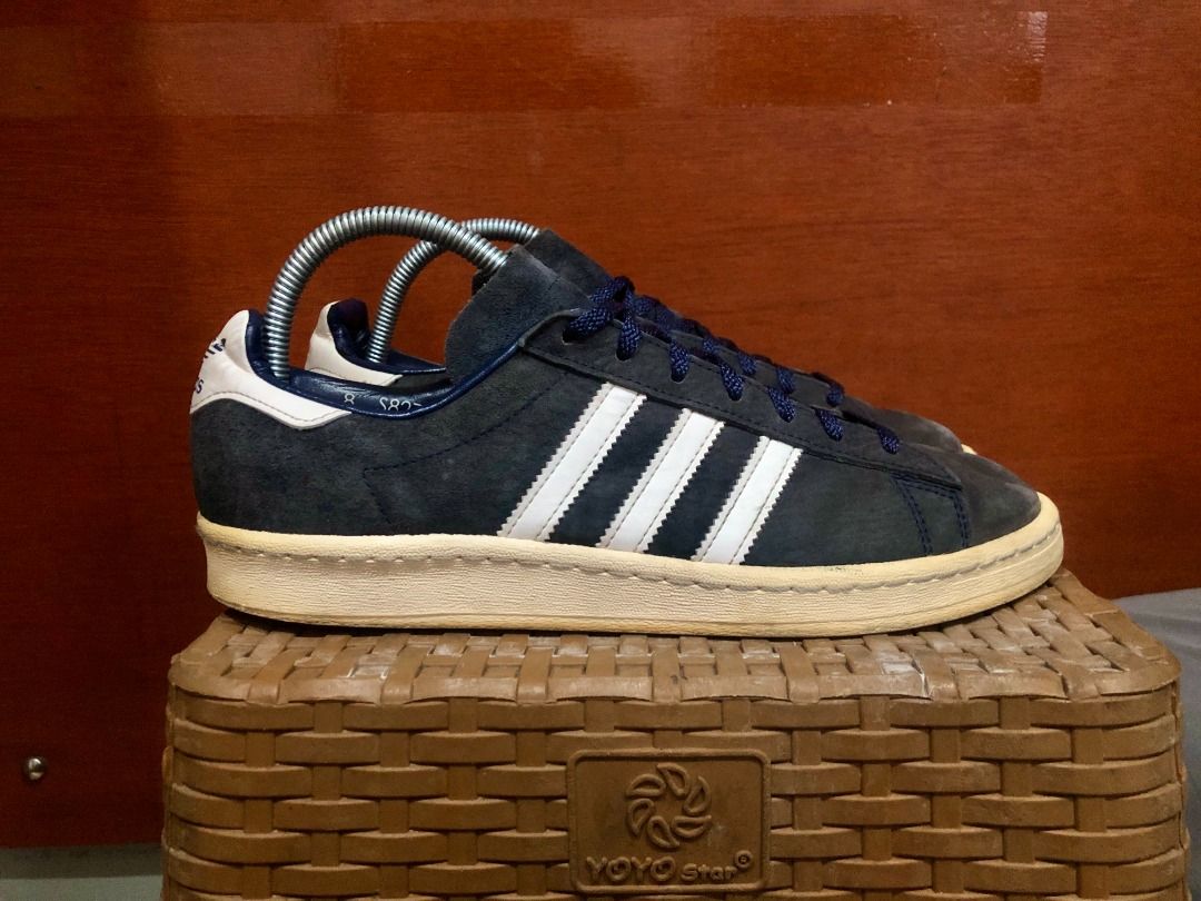adidas gazelle silver green womens ADIDAS CAMPUS 80S SNEAKER, CBLACK/FTWWH – OZNICO main image 1