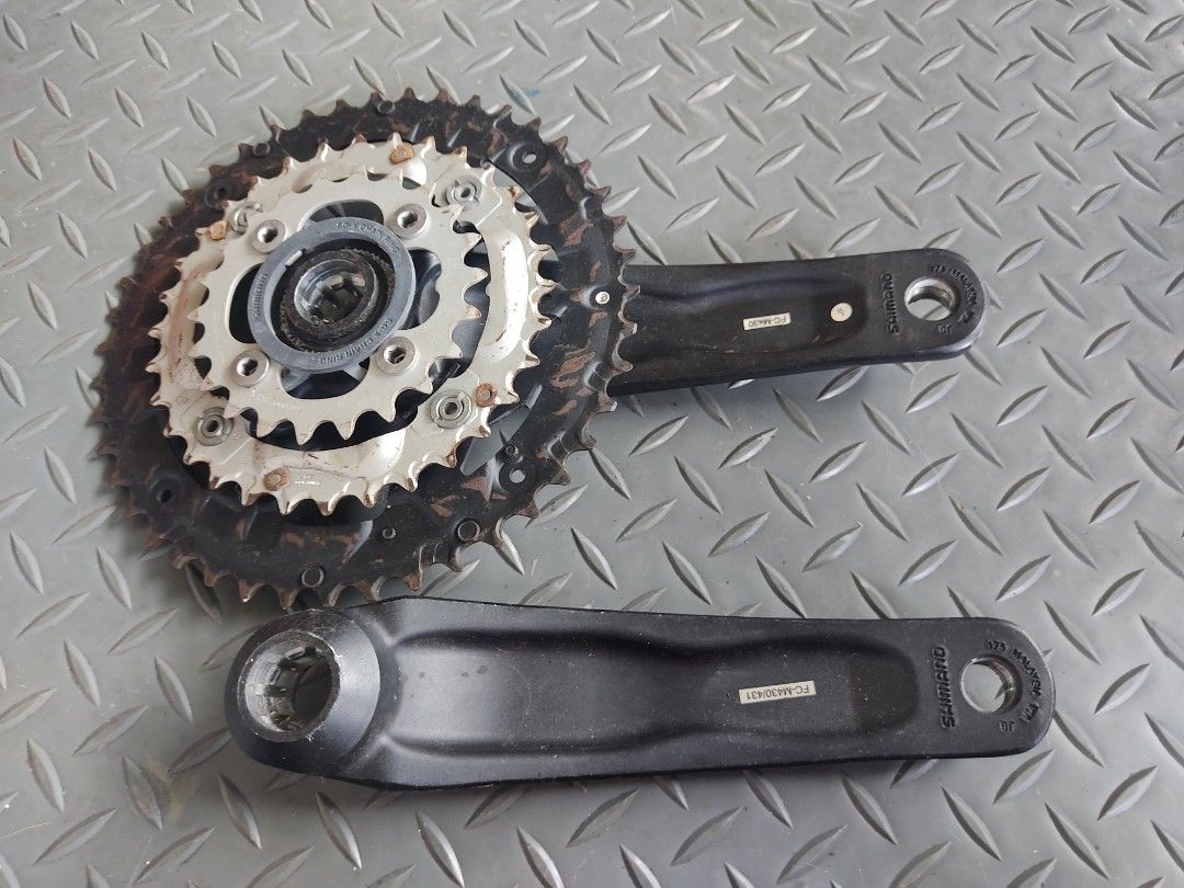 Crank octalink clearance