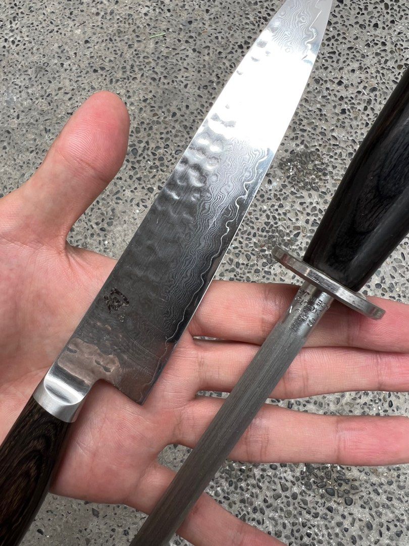 Shun Utility knife & honing steel, Furniture & Home Living, Kitchenware