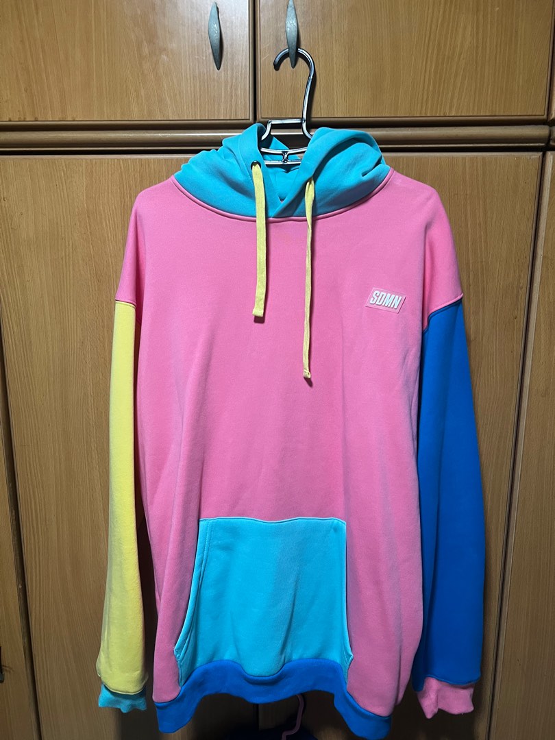 Sidemen colour online block hoodie