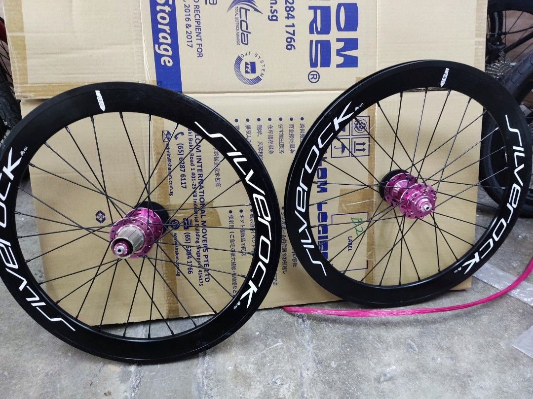 Silverock wheelset 451 for disk brake, Sports Equipment, Bicycles