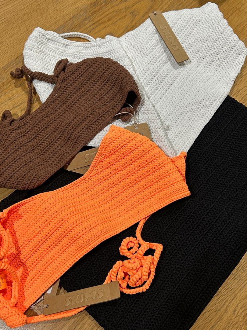 Skims Crochet Bikinis and Swimwear, Women's Fashion, Swimwear, Bikinis