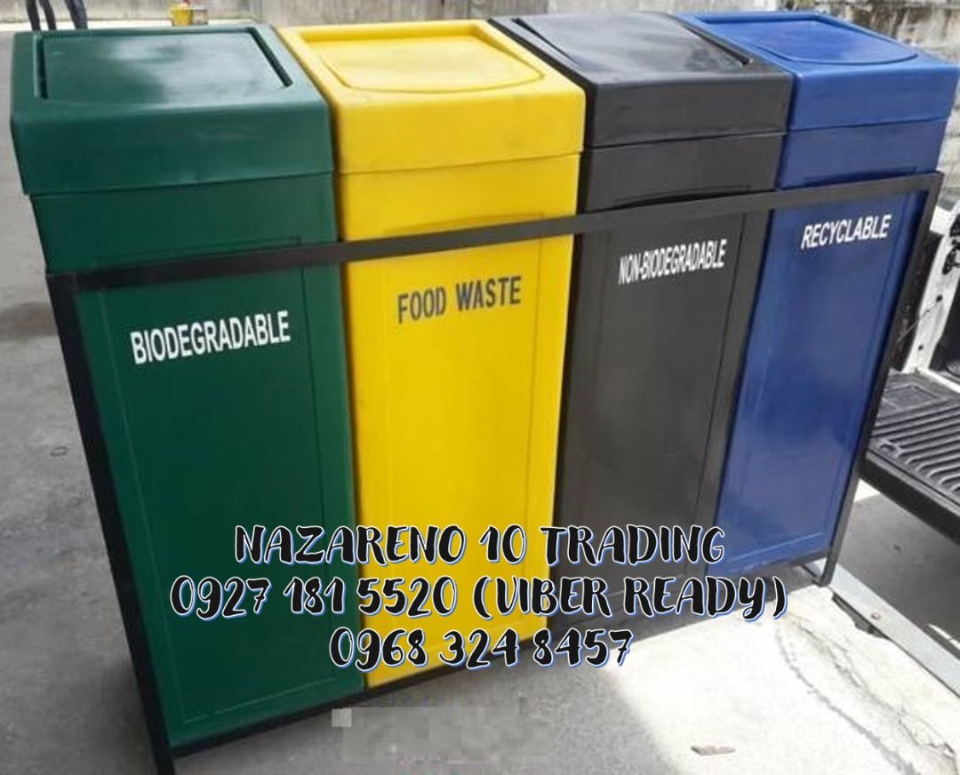 slim bin trash bin (Category: Waste Bins & Bags) located in Bacoor. Submitted by zx400rr (Listing ID 1255029503, Image 1). Description: SLIM BIN made from Heavy Duty plastic virgin HDPE polyethylene Other Available Bins: -swing door cover -Rolling trash bin -roller king with wheels -mobile trash bin For more info just call / message : 0927 181 5520 (viber) 0968 324 8457 0933 855 9510 0956 702 8557 Landline : Globe 046 502-14-60 Pldt 046 416-39-20