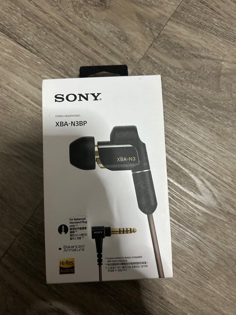 Sony xba -n3bp, 音響器材, 耳機- Carousell