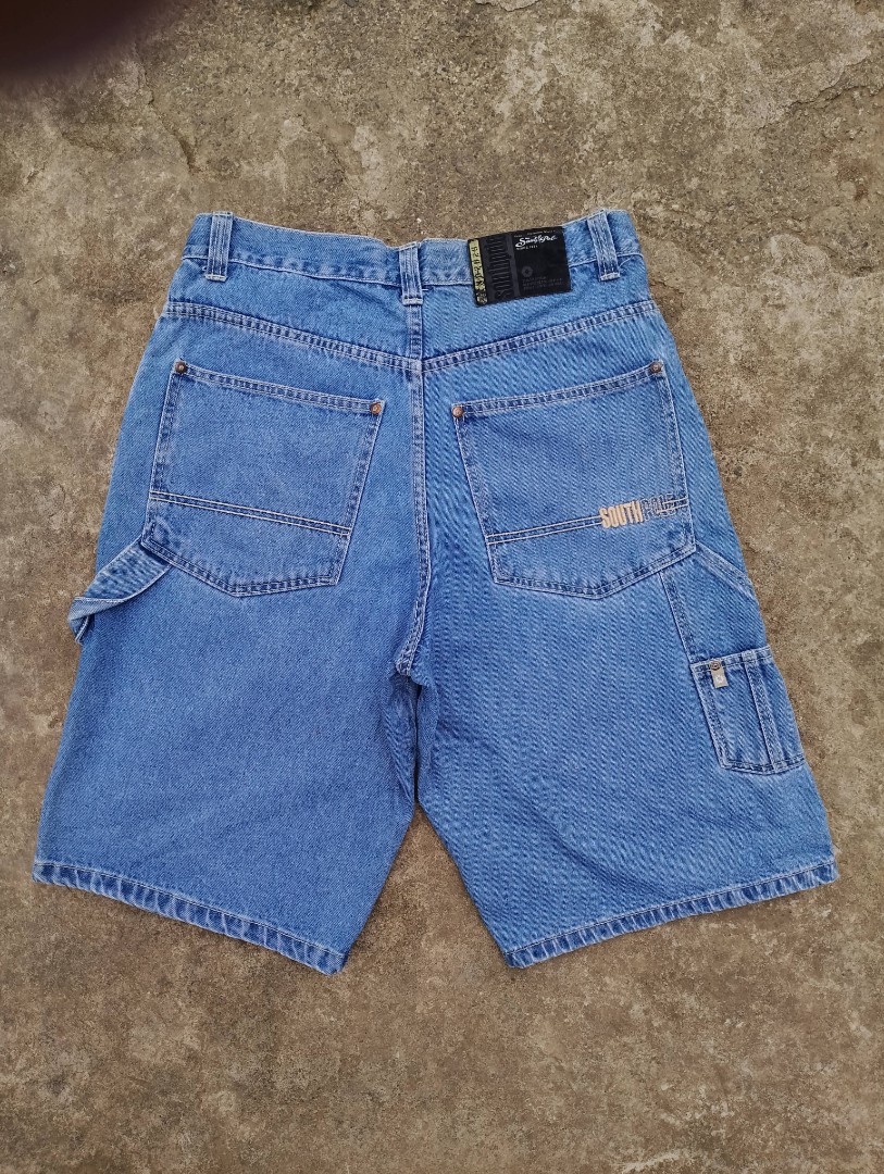 SOUTH POLE BAGGY JORTS, Men's Fashion, Bottoms, Jeans on Carousell