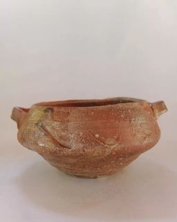 Stoneware Bowl with Handles