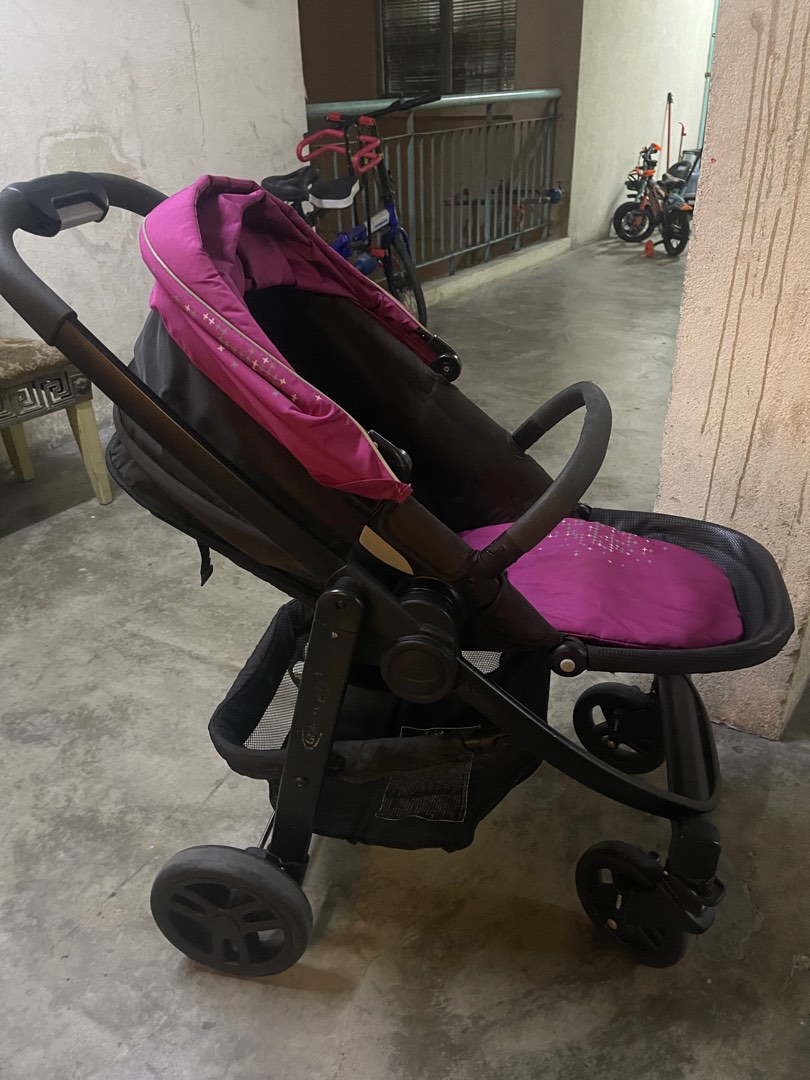 Graco clearance purple stroller