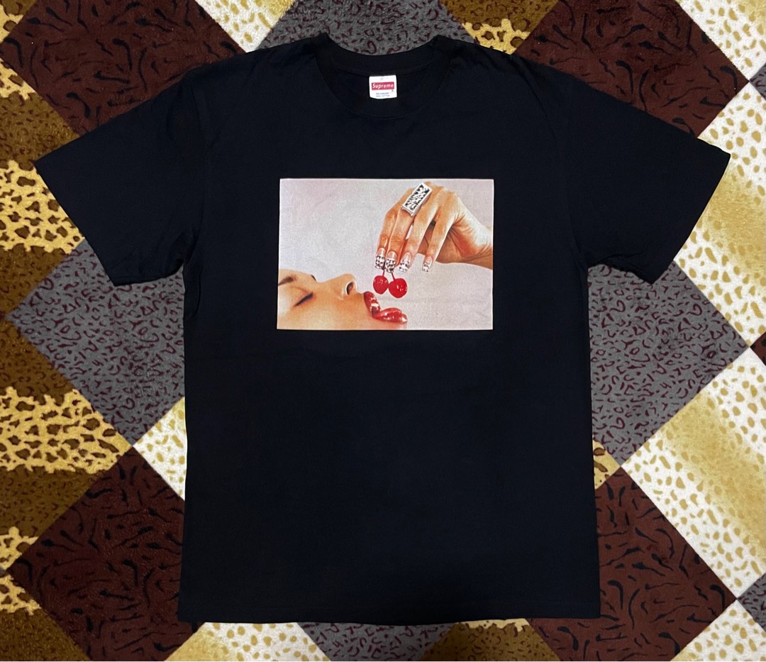 Supreme Cherries Tee Black