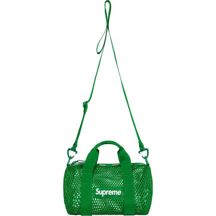 Supreme Mesh Mini Duffle Bag (Green), 名牌, 手袋及銀包- Carousell