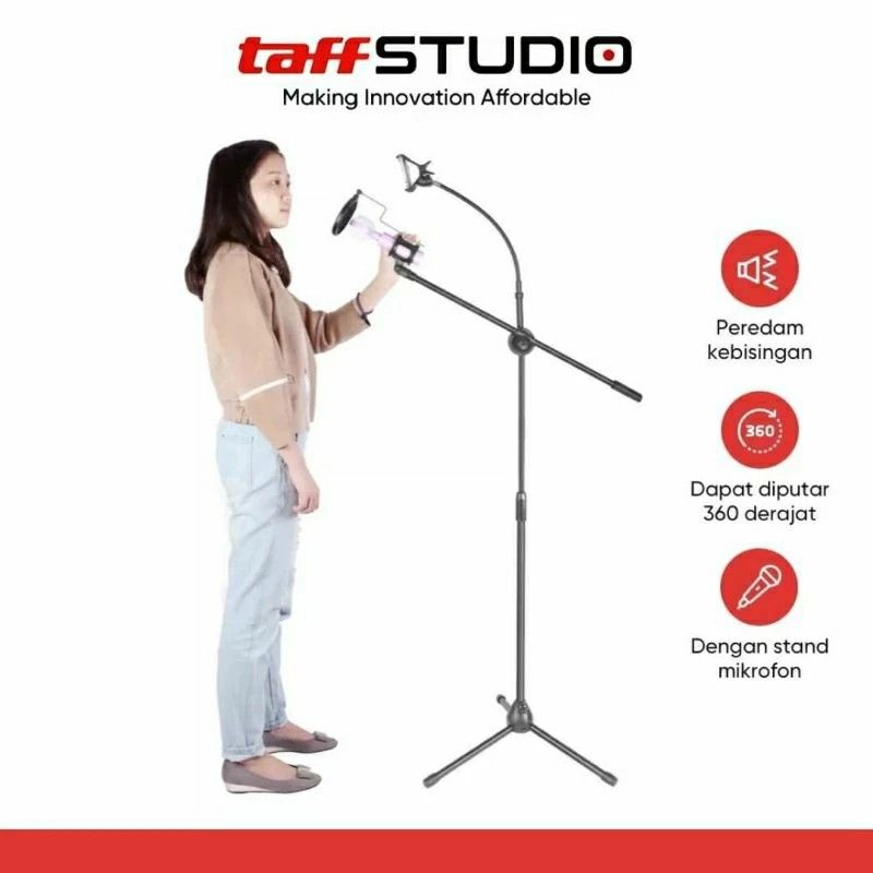 TaffStudio stand mix lantai komplite, Elektronik, Audio di Carousell