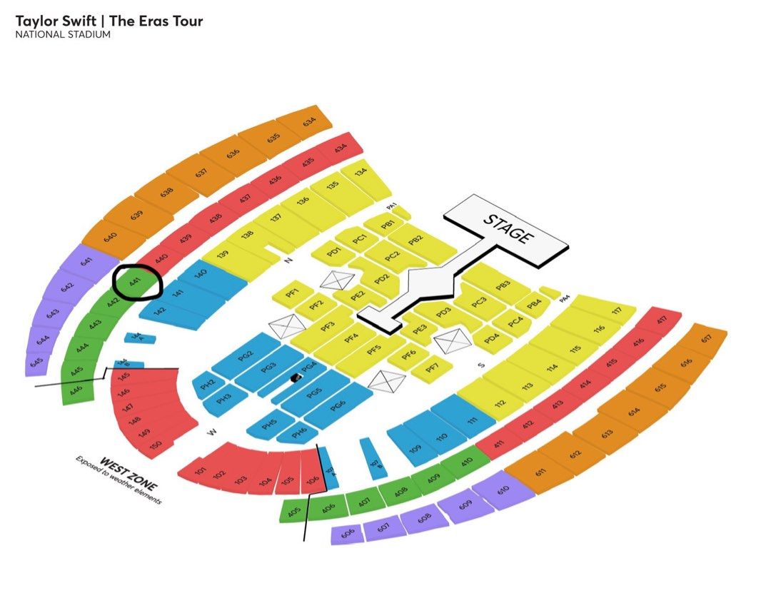 Taylor Swift 2024 World Tour Singapore, Tickets & Vouchers, Event