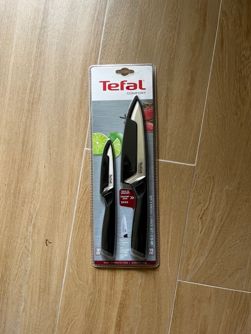 Tefal Comfort Knives (Chef Knife & Paring Knife), Furniture & Home ...