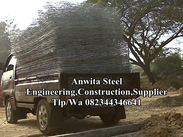 Termurah!!082344346641 Jual Kawat Bronjong Murah,Harga Bronjong,Batu Bronjong Murah Mrebet di Purbalingga (Kategori: Dijual) berada di Jakarta Barat. Dikirim oleh jualbronjongmurah (ID iklan 1255020143, Gambar 3). Deskripsi: Harga Kawat Bronjong Murah Galvanis 082344346641 Lilitan Ganda ( Lilitan 3) Keterangan Ukuran Harga Kawat Bronjong 2 x 1 x 0,5 m, Lobang/RAM 20 x 25cm Rp 90.000 Kawat Bronjong 2 x 1 x 0,5 m, Lobang/RAM 17 x 20cm Rp 110.000 Ka
