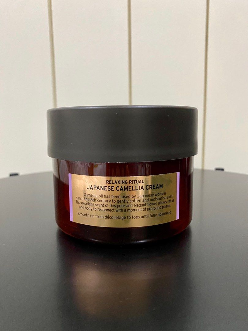 The Body Shop Japanese Camellia Body Cream 350ml, Beauty & Personal