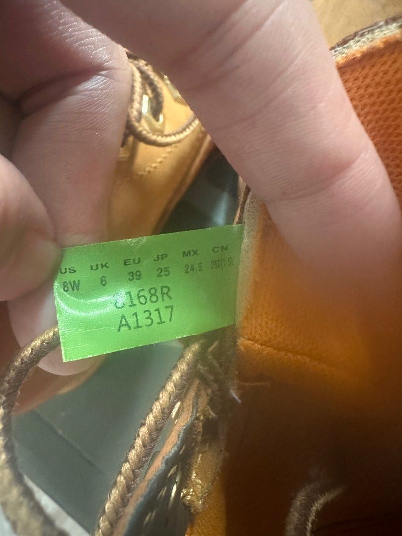 Timberland boots 2024 serial number