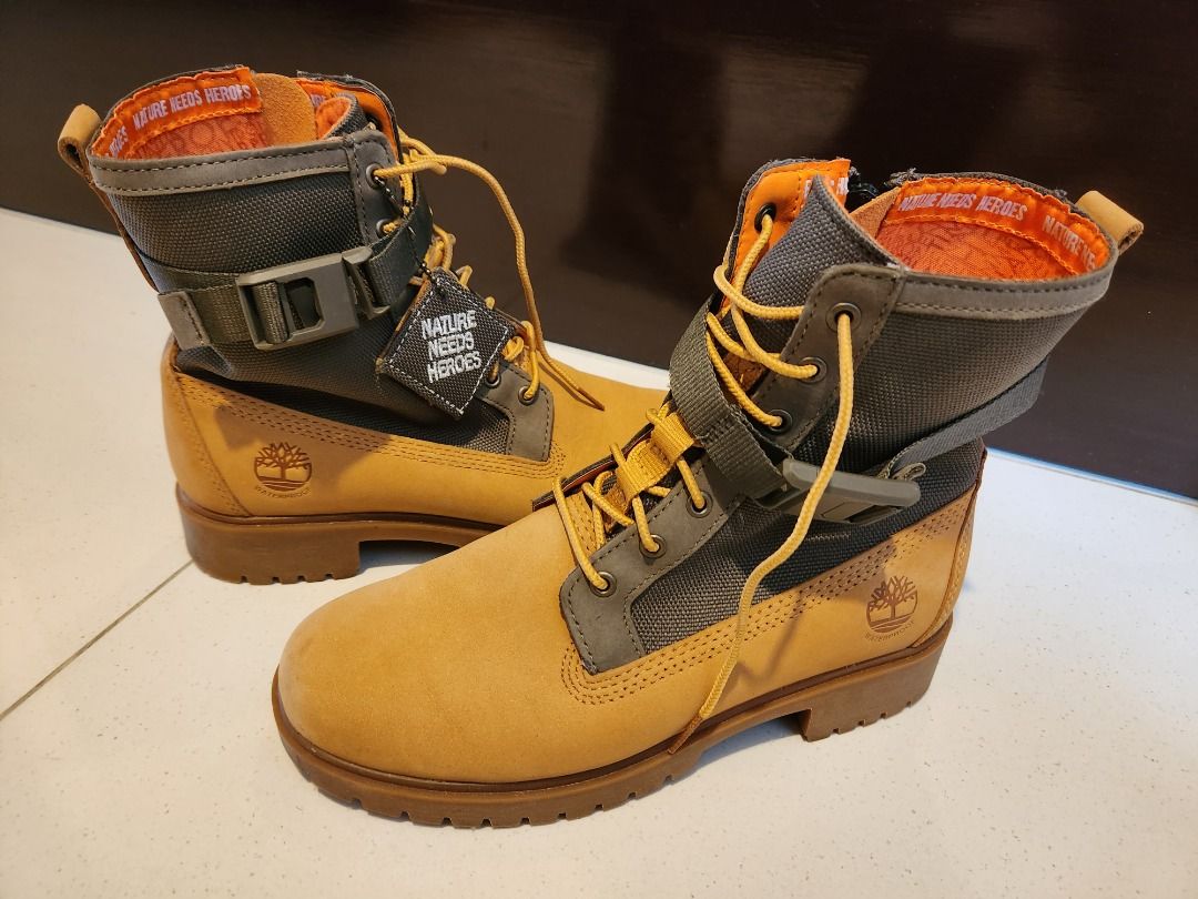 Timberland Women s Jayne Rebotle 100 Waterproof Boots Shoes Winter Wheat Nubuck