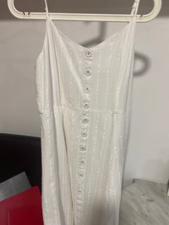 Tinsel Rack White Dress