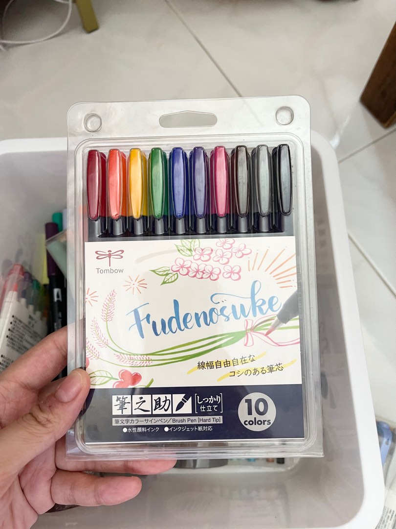 Tombow Lyra Brush Pen Markers, Hobbies & Toys, Stationery & Craft,  Stationery & School Supplies on Carousell